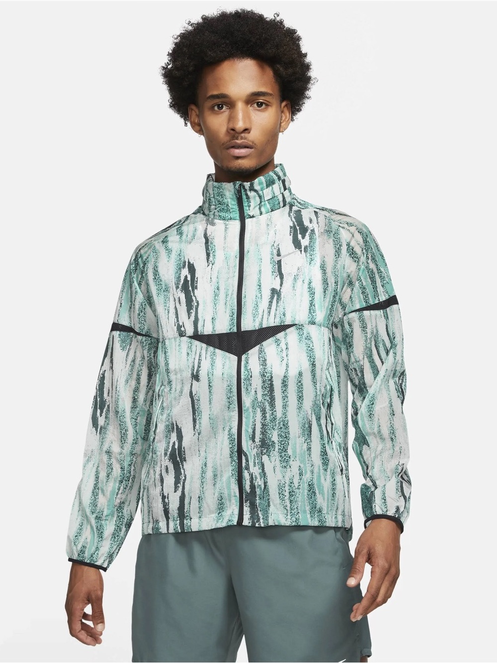 Nike Men's Printed Windrunner Wild Run Jacket